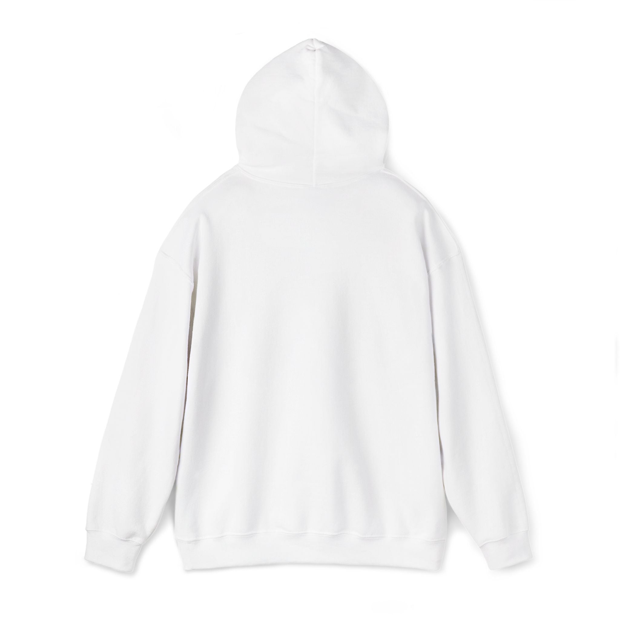 Minimalist 'BeesKnees' White Hoodie — Small Center Chest Script Logo